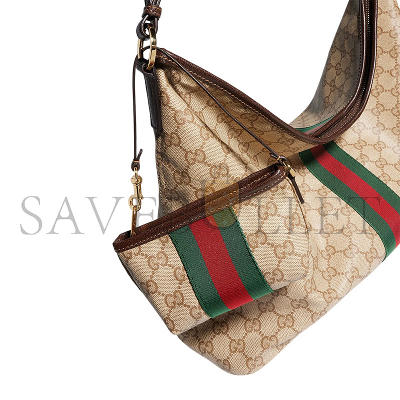 GUCCI LARGE SHOULDER BAG WITH WEB A008NS (39.5*29*15.5cm)